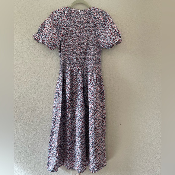 NWT J. Crew Meadow Scandi Girl Dress in Poppy Cotton Poplin - Picture 4 of 12